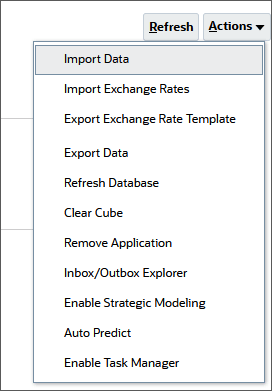 Importing data